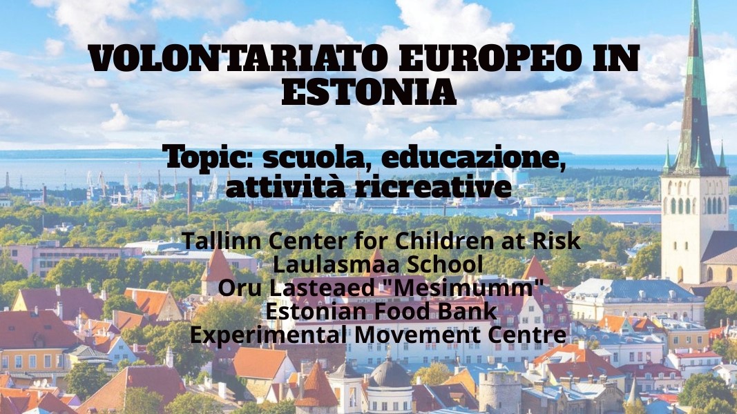 Diverse opportunità di volontariato europeo in Estonia