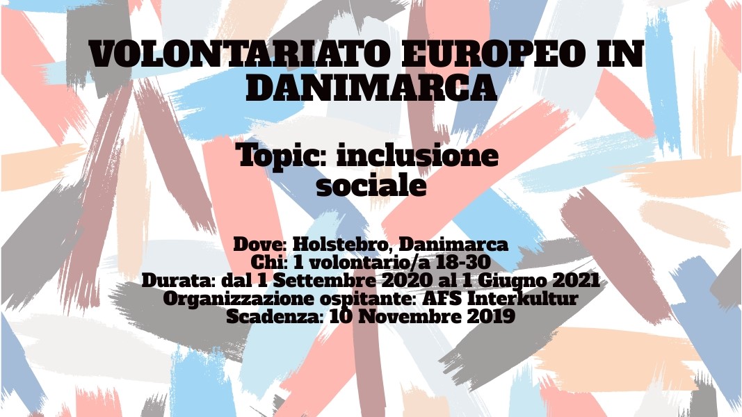 Volontariato Europeo in Danimarca