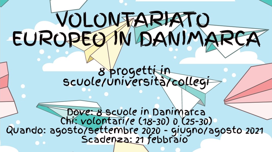 Volontariato Europeo in Danimarca