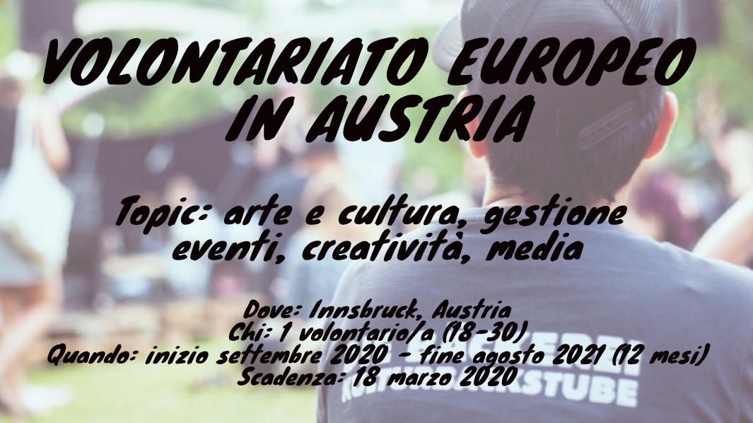 Volontariato Europeo in Austria