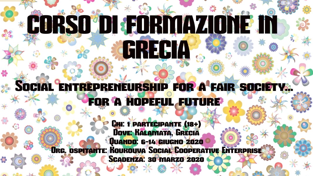 Corso di Formazione in Grecia