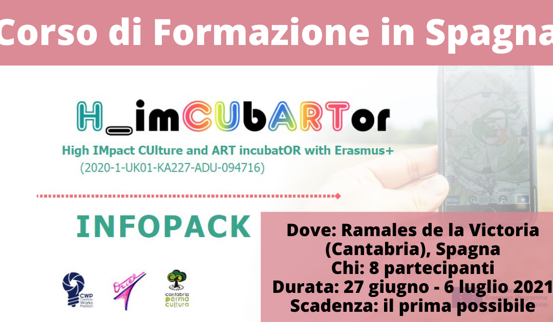 Corso di Formazione in Spagna: H_imCUbARTor